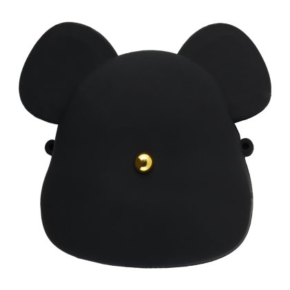 Кошелек "Cat", силикон, черный - 2