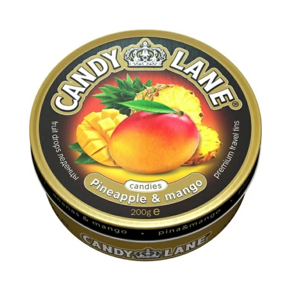 Леденцы "Candy Lane", 200 гр, ананас и манго
