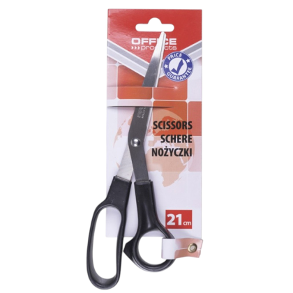 Ножницы "Office products", 21 см, черный