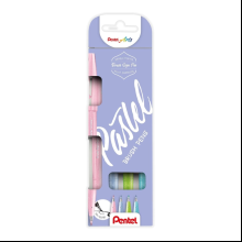 Маркер-кисть "Brush Sign pen. Pastel", 4 шт