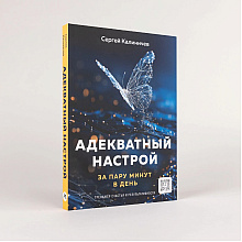 Книга "Адекватный настрой за пару минут в день. Тренажёр счастья и результативности", Сергей Калиничев