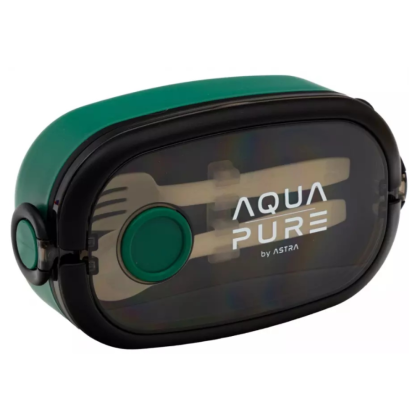 Контейнер для еды "Aqua Pure", пластик, зеленый, черный - 5