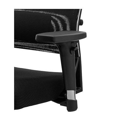 Кресло компьютерное ErgoLife SynchroSit Air-180 B2-311D, ткань, сетка, черный - 7