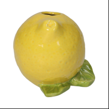 Ваза "Lemon", керамика, желтый