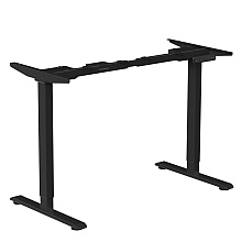 Каркас стола с электроприводом двухмоторный AOKE, Well Desk Prime, черный (AK2YJRT-TYDB2-M80-BK)