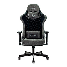Кресло игровое Бюрократ "VIKING 7 KNIGHT", металл, ткань, черный