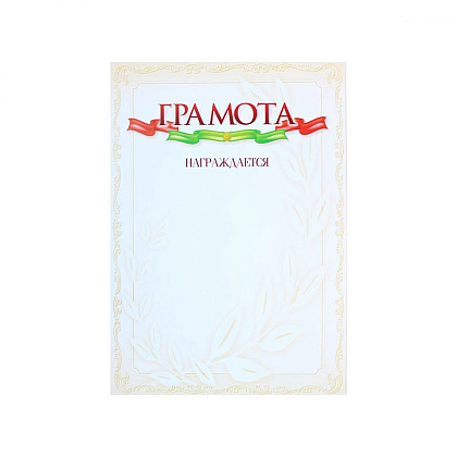 Грамота С275, А4, 250 г/м2 - 8