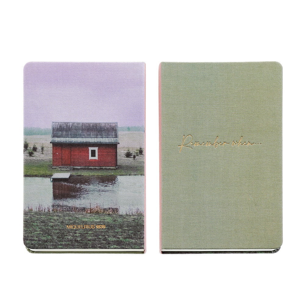 Блокнот Miquelrius "Remember Cottage", 96 листов, нелинованный, зеленый - 5