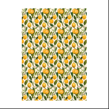 Бумага декоративная в рулоне "Flora. Lemons", 1 x 0,7 м
