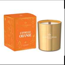 Свеча ароматическая PLANTES&PARFUMS "Cinnamon Orange", 180 гр