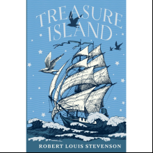 Книга на английском языке "Treasure Island", Роберт Стивенсон