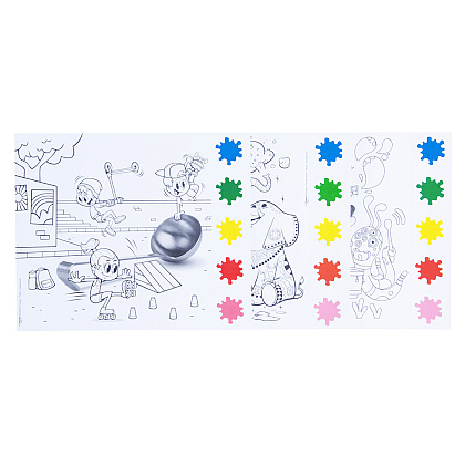 Набор для творчества Maped "Creative”, раскраска с кисточкой - 7