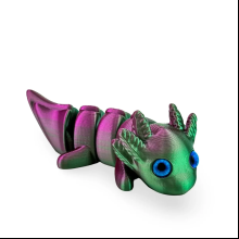 Игрушка 3D "Малыш аксолотль"