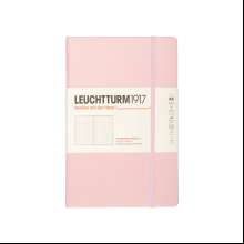 Блокнот "Leuchtturm1917. Classic", А5, 251 страница, в точку, на резинке, пудровый