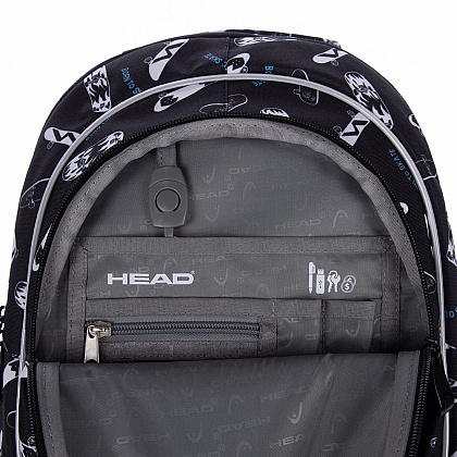Рюкзак молодежный "Head just ride", чёрный - 8