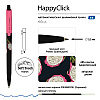 Ручка шариковая автоматическая "HappyClick. Fresh & fruity. Питахайя", 0.5 мм, розовый, черный, стерж. синий - 2