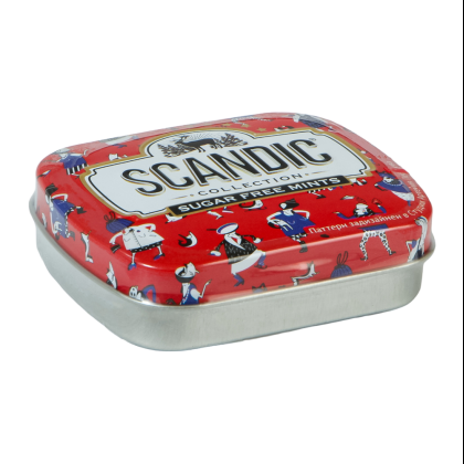 Конфеты "Scandic", 14 г, без сахара, клубничный микс - 2