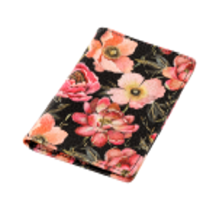 Обложка для паспорта "Flora. Pink Blossom", кожзам, розовый - 2