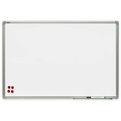 Магнитная доска с керамическим покрытием белая, 60x90 см