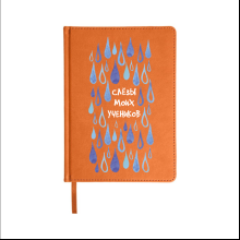 Блокнот "Слезы моих учеников", А5, 136 листов, линованный, оранжевый