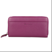 Кошелек "Colors Plum", кожа, сливовый