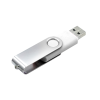 USB Flash 2.0 16 Gb VDF-008, пластик, метал, белый   - 2