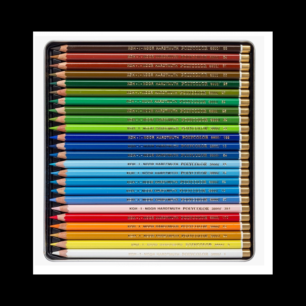 Цветные карандаши "Koh-i-noor Landscape" 24 цвета - 2