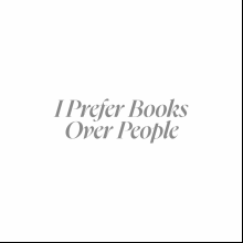 Кружка термическая "I prefer books over people", металл, 400 мл, белый