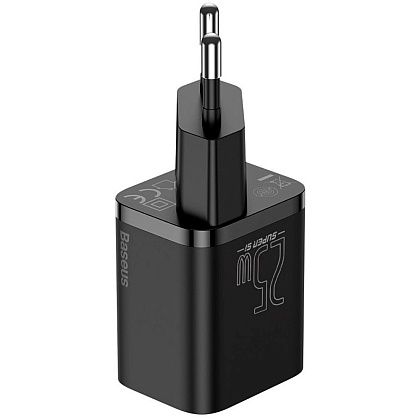 Сетевое зарядное устройство Baseus "TZCCSUP-L01", Super Si Quick Charger Type-C 25W, черный - 2