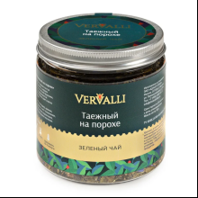 Чай Vervalli "Таежный на порохе", 60 гр., зеленый