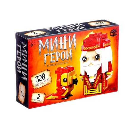 Конструктор "Мини Герои. Профессор с фениксом"