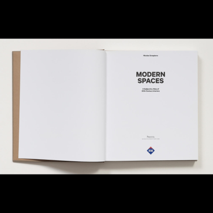 Книга на английском языке "Modern Spaces: A Subjective Atlas of 20th-Century Interiors", Nicolas Grospierre - 2