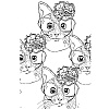 Книга "Кототерапия. Мини-раскраска-антистресс для творчества и вдохновения" - 4