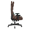 Кресло игровое Бюрократ VIKING KNIGHT Light-10, ткань, металл, темно-коричневый  - 3