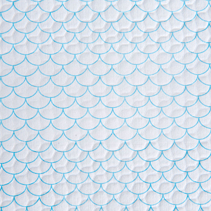Салфетка из целлюлозы "Celina clean fish print", 33x42см, 25шт/упак, голубой - 2