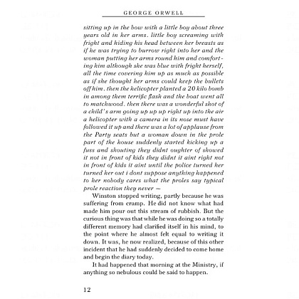Книга на английском языке "1984", Джордж Оруэлл - 9