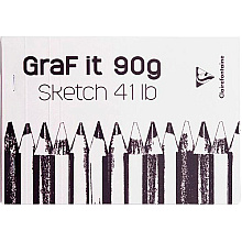 Скетчбук "Graf It", A5, 90 г/м2, 80 листов, белый