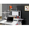 Полка Comf-Pro MINI SMART задняя, 840х620х240 мм, дуб белый, c доской белой - 4