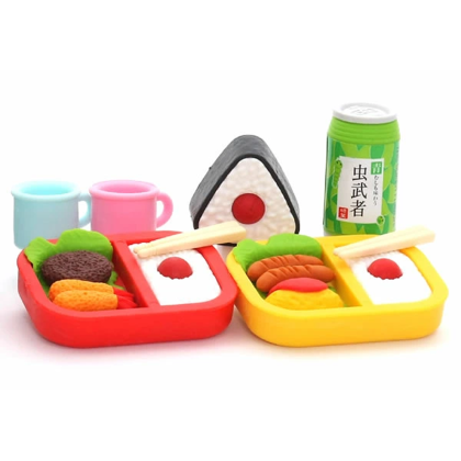 Набор ластиков "IWAKO Picnic", 6 шт, ассорти - 3