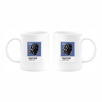 Кружка керамическая "Color of Belarus. Pantone Azhany nyama", 330 мл, белый