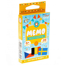 Игра настольная "МЕМО. Флаги Европы"