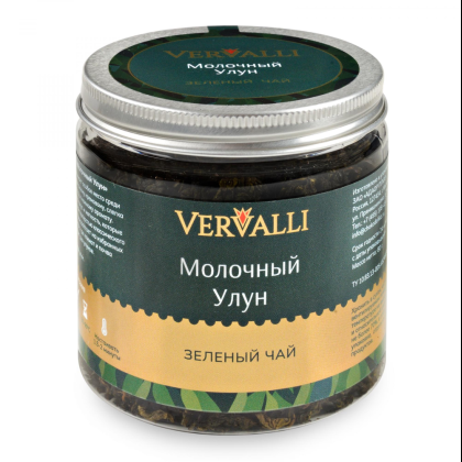 Чай Vervalli "Молочный Улун", 80 гр, зеленый