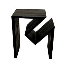 Стол прикроватный Karlinwood CORNER S 400х324x450 мм, фанера натуральная