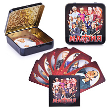 Игра настольная "Мафия" в металлической коробке