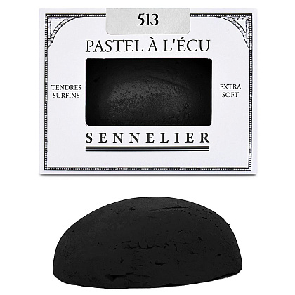Пастель сухая "À l'écu Pastel", галька, 513 черная слоновая кость