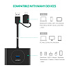 USB-хаб Ugreen "CR113 (40850)" - 4