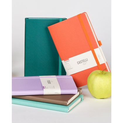 Блокнот "Appeel classic teal", А5, 96 листов, линейка, зеленый - 5