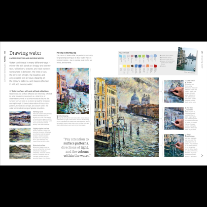 Книга на английском языке "Artists Drawing Techniques", DK - 2