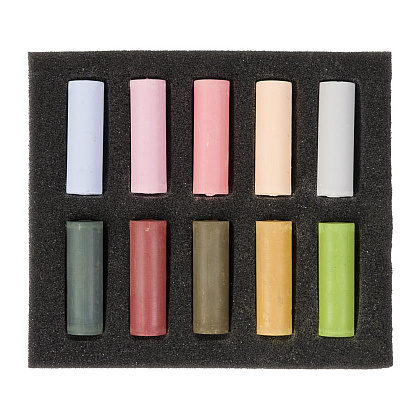 Набор мягкой пастели "Rembrandt Half Pastel", 10 цветов, приглушенные оттенки - 2