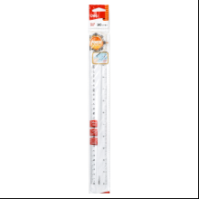 Линейка "Deli EG00312", 30 см, прозрачный